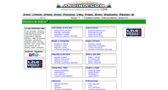Desktop Screenshot of andinia.com